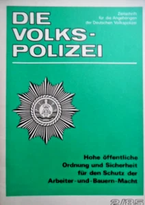 DIE VOLKS-POLIZEI 2 - 1985 Zeitschrift für Angehörige der Deutschen VoPo DDR ABV - Picture 1 of 3