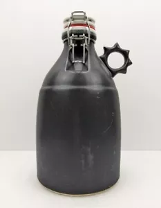 PORTLAND GROWLER CO, PGC, NUOVO 64 oz gres, manico pignone, grigio scuro, BELLO! - Foto 1 di 8