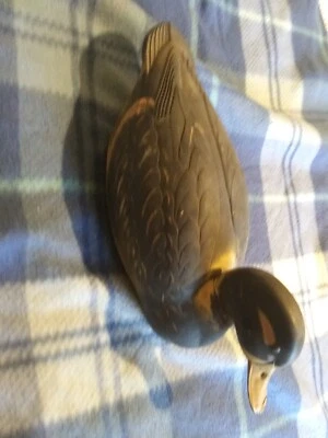 VINTAGE MALLARD FEATHER-LITE DELUXE DUCK DECOY LINE WEIGHT USA  - Image 1 of 4