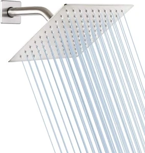 Irrigatore doccia bagno stile pioggia quadrato per relax e rivitalizzazione - Foto 1 di 5