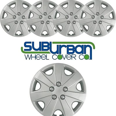 2003 - 2004 年本田雅阁风格 # 414-15S 15 英寸轮毂盖/车轮盖全新套装/4 — 第 1/4 张图片