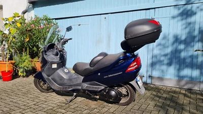 SUZUKI Burgman AN 400 Roller Scooter Motorrad blau 33 PS 140 km/h TÜV 04.2026 - Bild 1 von 4