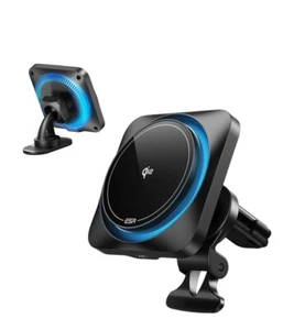 Qi2 15W MagSafe Car Charger Air Vent Dashboard Magnetic Wireless Car Charger/4 - Photo 1 sur 6