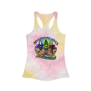 Tie Dye Racerback Tank Top. Summertime Grateful Dead. - Picture 1 of 10