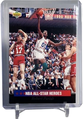 1992-93 Upper Deck All-Star Weekend Celtics Card #20 Robert Parish W/Top Loader - Image 1 of 4