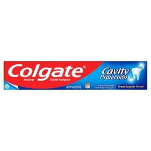 Colgate Cavity Protection Regular Fluoride Toothpaste, 6 oz - Picture 1 of 4