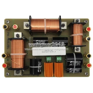 Passive 2 Way 1500W Dual Woofer Audio Crossover Speaker Frequency Divider Filter - Picture 1 of 6