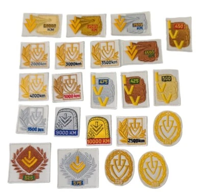 Vintage European Hiking Club Embroidered Patch Lot Of 22 Europe Never Used - Image 1 of 4