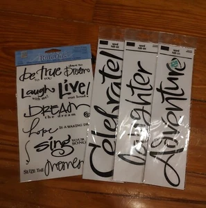 Wonderful Words & Karen Foster Designs Rub-ons - Picture 1 of 3