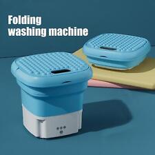 Portable Automatic Ultrasonic Folding Washing Machine With Drain Basket B4F0