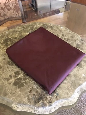 Katherine's Collection Tablecloth/Fabric 108" x 46" Rectangle Eggplant Color - Image 1 of 3