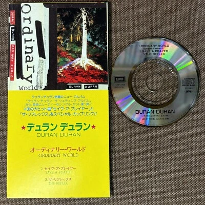 DURAN DURAN Ordinary World / Save A Prayer JAPAN 3-track 3" CD SINGLE TODP-2368  - Image 1 of 4