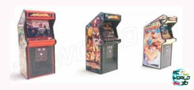 MINI SCALE ARCADE MACHINE 3D Printed Realistic Dec for Diorama*Model*RC 1:20 - Image 1 of 4