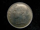 1955 Belgium / French 1 Frank Goddess CERES coin Fine condition