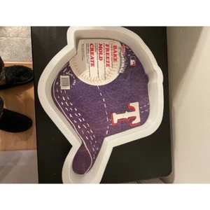 MLB Baseball Hat Texas Rangers Cake Jello Ice Baking Supplies Pan - Picture 1 of 1