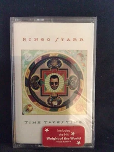 RINGO STARR Time Takes Time 1992 US cassette SEALED Jellyfish - Picture 1 of 2