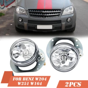 For Benz W204 W216 R230 W164 W251 AMG PKG OE Style 2PCS Fog Lights Left Right AS - Foto 1 di 10