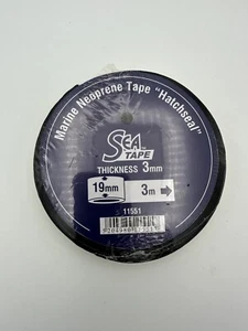 3x19mm Boat Hatch Seal Tape - Neoprene Adhesive Strip 3m A11 - Picture 1 of 2