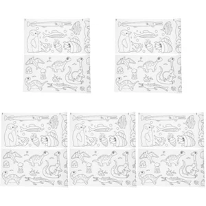5 PCS Graffiti-Schriftrolle Baby Kinder Färben Posterpapier Für Zum Zeichnen - Bild 1 von 12