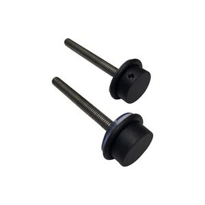 Long Bolts With End Caps Black : Stainless Steel 304 M8 (2 PCS SET) - Imagen 1 de 14