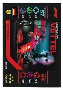 2020 Topps Turbo Attax F1 Formula 1 Speedster #20 Sebastian Vettel - Bild 1 von 1