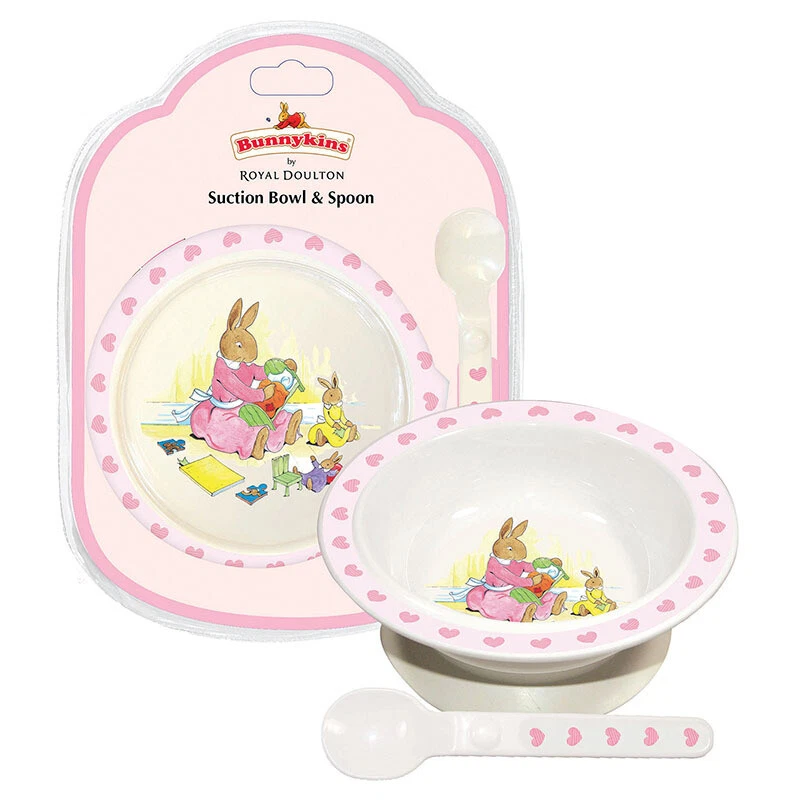 Bunnykins B2003730 Suction Bowl With Spoon