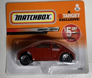Matchbox Target Exclusive Concept 1 Beetle 2000 NIB - Picture 1 of 2