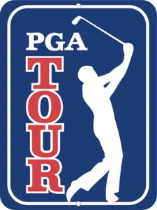 PGA Tour Golf Aluminum Metal Sign - Picture 1 of 1