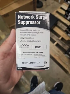 1 NEW DATA SHIELD TRIPP-LITE SURGE PROTECTOR /SUPPRESSOR DTEL-2 - Picture 1 of 10