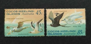 1995 Australia Cocos Keeling Islands Sea Birds 2v Stamps  - Picture 1 of 2