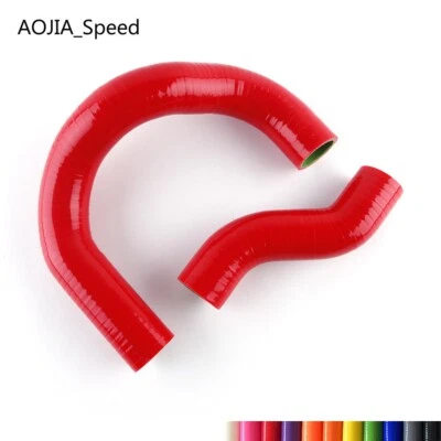 Red For 1968-1973 Nissan Datsun 510 1600 KA24DE Engine Silicone Radiator Hose - Image 1 of 4