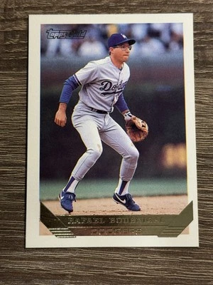 Rafael Bournigal 1993 Topps Gold BASEBALL #651 Los Angeles Dodgers - Image 1 of 2