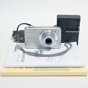 Olympus FE-220 CCD Digicam Digital Camera 7.1MP + 512mb XD Memory Card -Tested! - Picture 1 of 14