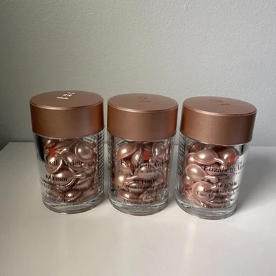 3, Elizabeth Arden Retinol Ceramide Capsule LINE Erasing Night Serum 30ct EACH Foto 1 de 3