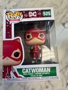 Funko Pop! Heroes Catwoman #525 Holiday DC P72325 - Picture 1 of 6