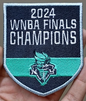 2024 New York Liberty WNBA Champions Iron On Patch-Sew Patch-Embroidered Patch - Image 1 of 4