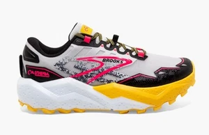 Brooks Women’s Caldera 7 Trail Shoe Lunar Rock/Lemon Chrome/Black/1204041B094 - Picture 1 of 12