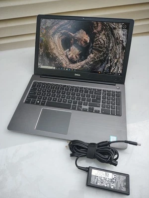 Dell Laptop Vostro 5568 15.6" 6006U 2.0GHz 12GB RAM 256GB SSD WIN10 FREE SHIP - Image 1 of 4