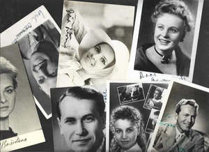 Konvolut 13 handsignierte Fotos von Russland und europäischen Schauspielern/Schauspielerinnen - Bild 1 von 4