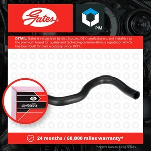 Radiator Hose fits FIAT 500 312 1.3D Upper 07 to 10 169A1.000 Coolant Gates New - Picture 1 of 2