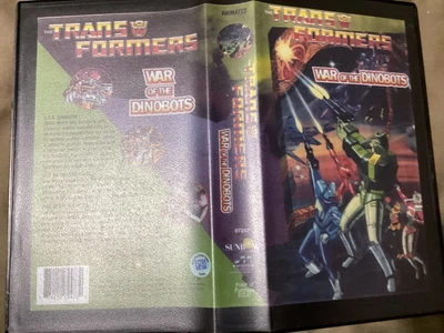 Transformers VHS War of the Dinobots Rare Vintage Animated Movie Film 1995 - Image 1 of 4