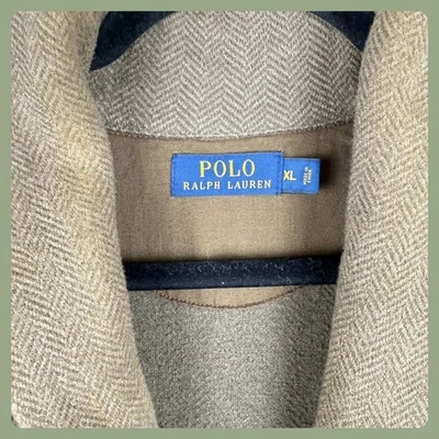 Polo Ralph Lauren Men's Herringbone Shawl Collar Jacket XL Casual Workwear - Image 1 of 4