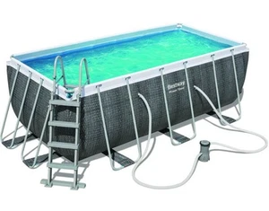 Piscina Bestway Power-Steel 56722 Rettang.rattan 412x201 CM - Imagen 1 de 1