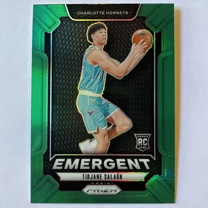 2024-25 Panini Prizm - Emergent Tidjane Salaun #5 Green Prizm (RC) - Bild 1 von 2
