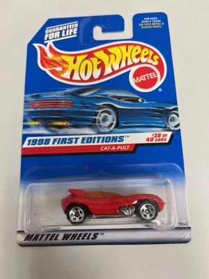 Hot Wheels 1998 First Editions #38 of 40 Cat-A-Pult Cheetah Race Car A106 - Image 1 of 2