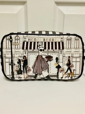 Henri Bendel Megan Hess Collection Limited Edition Zip Jewelry Case Clutch Bag  - Image 1 of 4