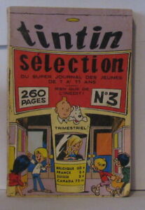 Tintin selection du super journal des jeunes de 7 a 77 ans N°3 | Etat correct