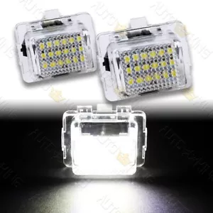 FIT 2008-2012 MERCEDES-BENZ C-CLASS W204 18-SMD LED BRIGHT LICENSE PLATE LIGHT - Picture 1 of 4