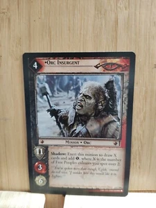 THE LORD OF THE RINGS TCG๐2002 ORC INSURGENT ๐- Trading Card - Picture 1 of 1