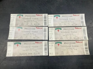 Talón de boleto Phillies 2015 11/05/15 vs piratas - Imagen 1 de 1